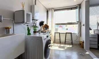 Imagem 3: Flat com 1 dormitório, 70 m² - venda por R$ 1.280.000 ou aluguel por R$ 3.700/mês - Vila O