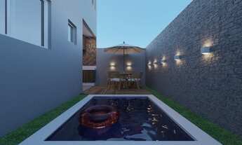 Imagem 2: Sobrado em condomínio para venda com piscina individual e 2 quartos em Belas Artes - Itanh