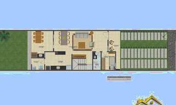 Imagem 4: Casa Solta Duplex no Eusébio 04 quartos