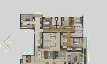 Imagem 4: Apartamento para venda tem 288 metros quadrados com 4 quartos em Itaim Bibi - São Paulo