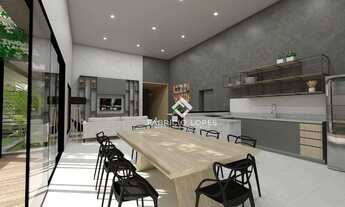 Imagem 3: Elegante Projeto de Casa Térrea em rua sem saída, Condomínio Mônaco, Urbanova, 230 m²