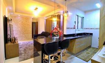 Imagem 1: Cobertura com 2 dormitórios à venda, 108 m² por R$ 435.000,00 - Vila Camilópolis - Santo A