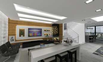 Imagem 3: Sobrado com 3 dormitórios à venda, 240 m² por R$ 1.422.100 - Santo Inácio - Curitiba/PR