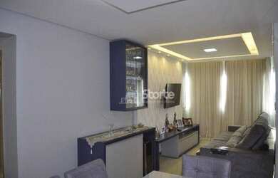 Imagem 2: Apartamento planejado com 3 dormitórios à venda, 86m² por R$ 450.000 - Santa Mônica - Uber