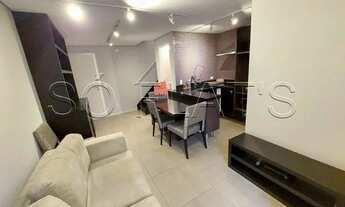 Imagem 2: Lindo apartamento mobiliado com serviços e vaga em Moema para locação