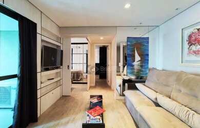 Imagem 3: Flat com 2 dormitórios para alugar, 60 m² por R$ 7.000,00/mês - Brooklin Paulista - São Pa