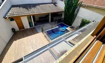Imagem 3: Casa com 3 dormitórios, piscina, 6 vagas à venda, 374 m² por R$ 1.990.000 - Tremembe - Sã