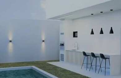 Imagem 2: Casa Nova em construção com 4 suítes .