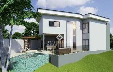 Imagem 2: Casa de luxo com vista permanente para venda no Condomínio Vivva em Jacareí, com 254,97 m²