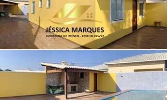 Imagem: Linda casa com 2 quartos com área gourmet