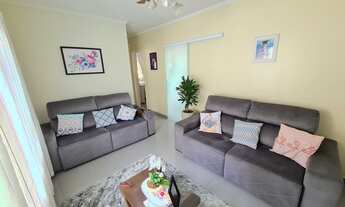 Imagem 3: Embaré - Prédio de 3 andares (escada) - 3º andar - 2 dormitórios + wc empregada - garagem