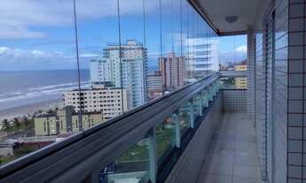 Imagem 2: Apartamento com 2 dormitórios à venda, 90 m² por R$ 520.000,00 - Vila Caiçara - Praia Gran