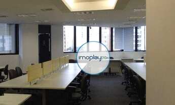 Imagem 3: Laje comercial com 508,00 m² de área útil e 10 vagas de garagem, com layout pronto e Mobil