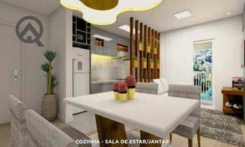 Imagem 2: Apartamento com 2 dormitórios à venda, 53 m² por R$ 180.900,00 - Jardim Basilicata - Sumar