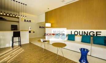 Imagem 2: Cobertura com churrasqueira, mobiliada, 1 dormitório, 93 m² - venda ou aluguel - Boqueirão