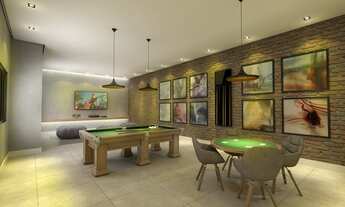 Imagem 7: Apartamento para venda possui 73 metros quadrados com 3 quartos em Vila Assunção - Santo A