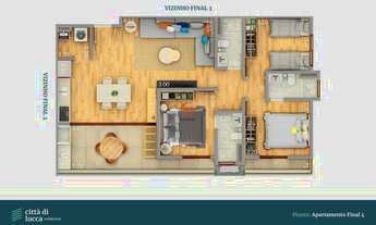 Imagem 6: Apartamentos no LITORAL - Itaguá - 65m² 2 DORMS sendo 1 SUÍTE / Ubatuba - SP / Sacada Gour