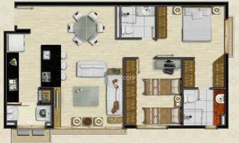 Imagem 2: Apartamento com 2 dormitórios à venda, 79 m² por R$ 979.000,00 - Três Figueiras - Porto Al