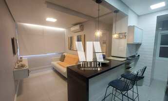 Imagem 2: Lindo Apartamento 1 dormitório, porteira fechada na frente da praia com 1 vaga própria