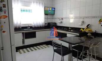 Imagem 6: Sobrado com 4 dormitórios à venda, 248 m² por R$ 636.000,00 - Parque Novo Mundo - American