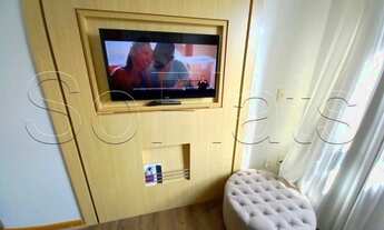 Imagem 6: Flat para locação no Mercure SP Pinheiros, contendo 28m² 1 dormitório e 1 vaga de garagem