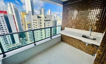 Imagem 3: Oportunidade Boa viagem, apartamento a venda 95m² com 03 quartos, 01 suíte andar alto