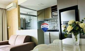 Imagem 3: DESOCUPADO! Apartamento de 1 dormitório, mobiliado, vaga de garagem, condomínio infra, Bai