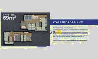 Imagem 3: Apartamento com 2 dormitórios à venda, 70 m² por R$ 320.000,00 - Jardim Dona Judith - Amer