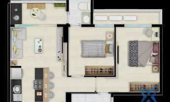 Imagem 6: Apartamento com 2 dormitórios à venda, 55 m² por R$ 602.000,00 - Aldeota - Fortaleza/CE