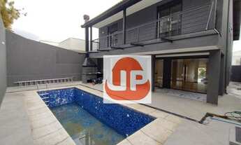 Imagem 7: Casa com 4 dormitórios à venda, 420 m² por R$ 3.200.000 - Alphaville Residencial 4 - Santa