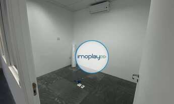 Imagem 6: Conjunto comercial com 76m² de área útil com layout mobiliado e 02 vagas de garagem, Ao la