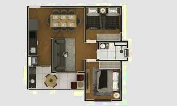 Imagem 3: Apartamento para venda possui 45 metros quadrados com 2 quartos em Vila Moreira - São Paul