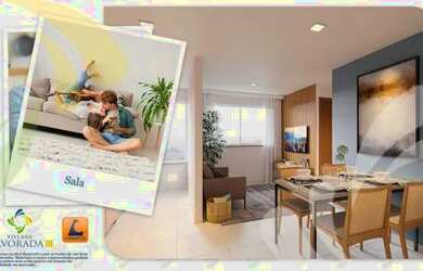 Imagem 5: Apartamento para venda possui 41 metros quadrados com 2 quartos e área de lazer completa