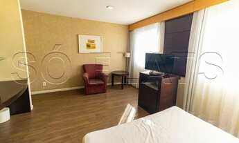 Imagem 4: Ótimo flat na Vl. Olímpia, próximo da Av Santo Amaro, Faria Lima. Com entrada imediata e s