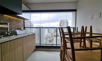 Imagem 7: Apartamento com 2 dormitórios para alugar, 62 m² por R$ 9.000,00/mês - Brooklin - São Paul