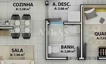 Imagem 6: Casa 2 quartos COM SUÍTE, 54m2, Roma -- Volta Redonda/RJ