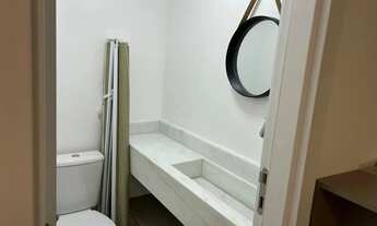 Imagem 5: Quarto e sala em Alphaville 1. Bauen. 48 M2, lavabo, vaga privativa