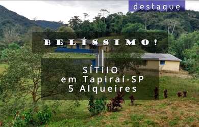 Imagem: SÍTIO PARA VENDA NO BAIRRO CERELO EM TAPIRAÍ