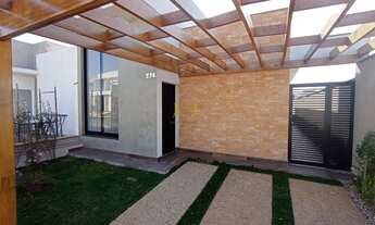 Imagem 2: Casa moderna em condomínio fechado com 2 suítes 121m² de construção