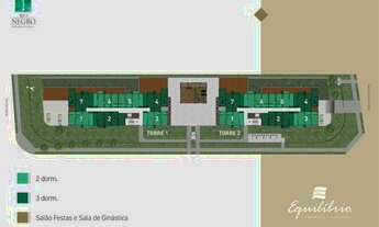 Imagem 4: APARTAMENTO com 2 dormitórios à venda com 80.39m² por R$ 366.731,00 no bairro Cajuru - CUR