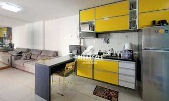 Imagem 2: Apartamento com 1 dormitório para alugar, 50 m² por R$ 1.600,00/mês - Caminho das Árvores