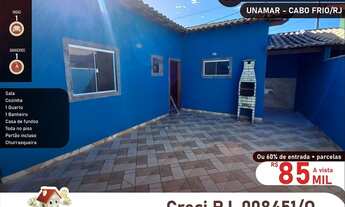 Imagem: CASA PRONTA EM UNAMAR, CABO FRIO - RJ
