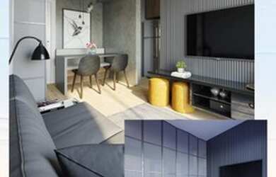 Imagem 5: LIVING SUNSET - Apartamento à venda, com 56 m²; Barra da Tijuca/RJ