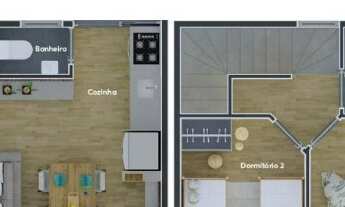 Imagem: O -casas na planta em sjcampos, entrada