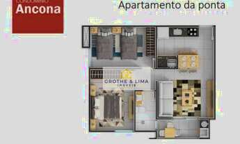 Imagem 7: Apartamento com 1 dormitório à venda, 60 m² por R$ 328.600,00 - Jaraguá - Caraguatatuba/SP
