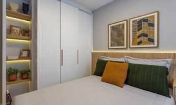 Imagem 4: Apartamento para venda tem 37 metros quadrados com 2 quartos em Campestre - Santo André