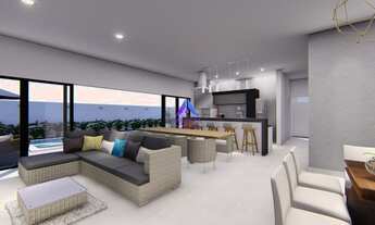 Imagem 4: Lindo Sobrado Alto Padrão com 05 Suítes - Condomínio Alphaville Nova Esplanada 1