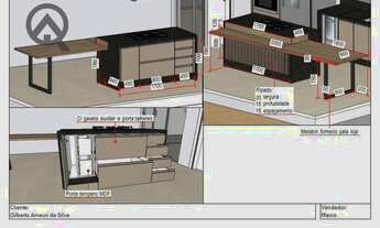 Imagem 6: Casa com 3 dormitórios à venda, 177 m² por R$ 1.300.000,00 - Parque Brasil 500 - Paulínia