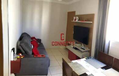 Imagem 2: Apartamento com 2 dormitórios à venda, 47 m² por R$ 180.000,00 - Jardim Manoel Penna - Rib