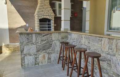 Imagem 4: Sobrado para venda com Piscina 4 quartos, sendo 4 suítes em Flórida - Praia Grande - SP